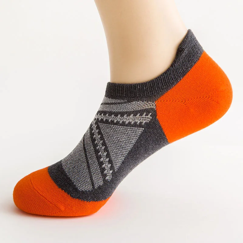 1 пара однотонные сетчатые мужские спортивные носки невидимые по щиколотку