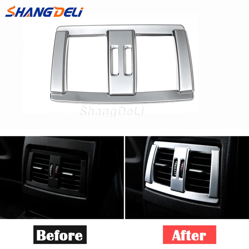 

Rear Air Conditioning Vent Outlet Frame Cover Trim for BMW 1 2 3 4 Series 3GT F20 F22 F30 F32 Car-styling Car Accessories