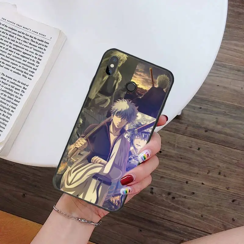 

anime GINTAMA Phone Case For Xiaomi Redmi 7 9t 9se k20 mi8 max3 lite 9 note 8 9s 10 pro Soft Silicone Shell Cover Funda