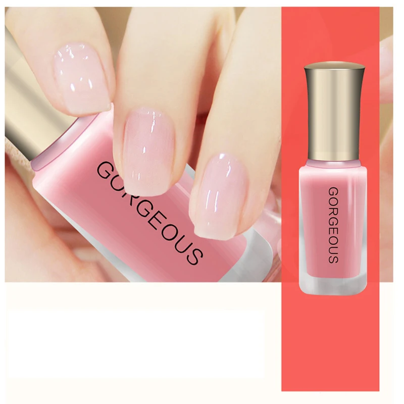 

Professional Sweet Color Jelly Nail Polish For Women Translucent Fashion Nail Polish Art Nail Polish Glue