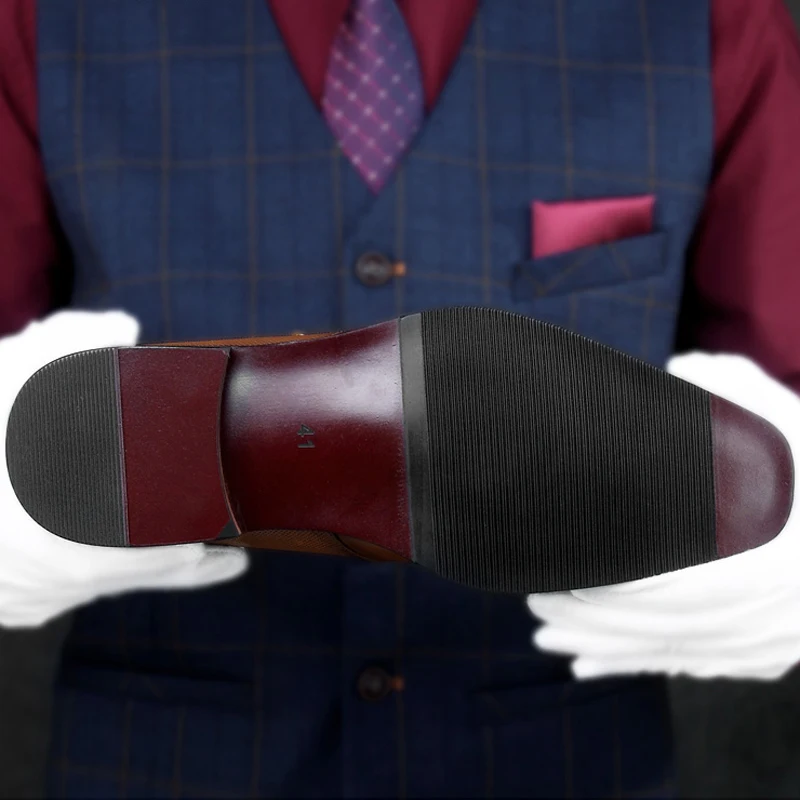 Мужские туфли ручной работы из натуральной кожи с острым носком на плоской