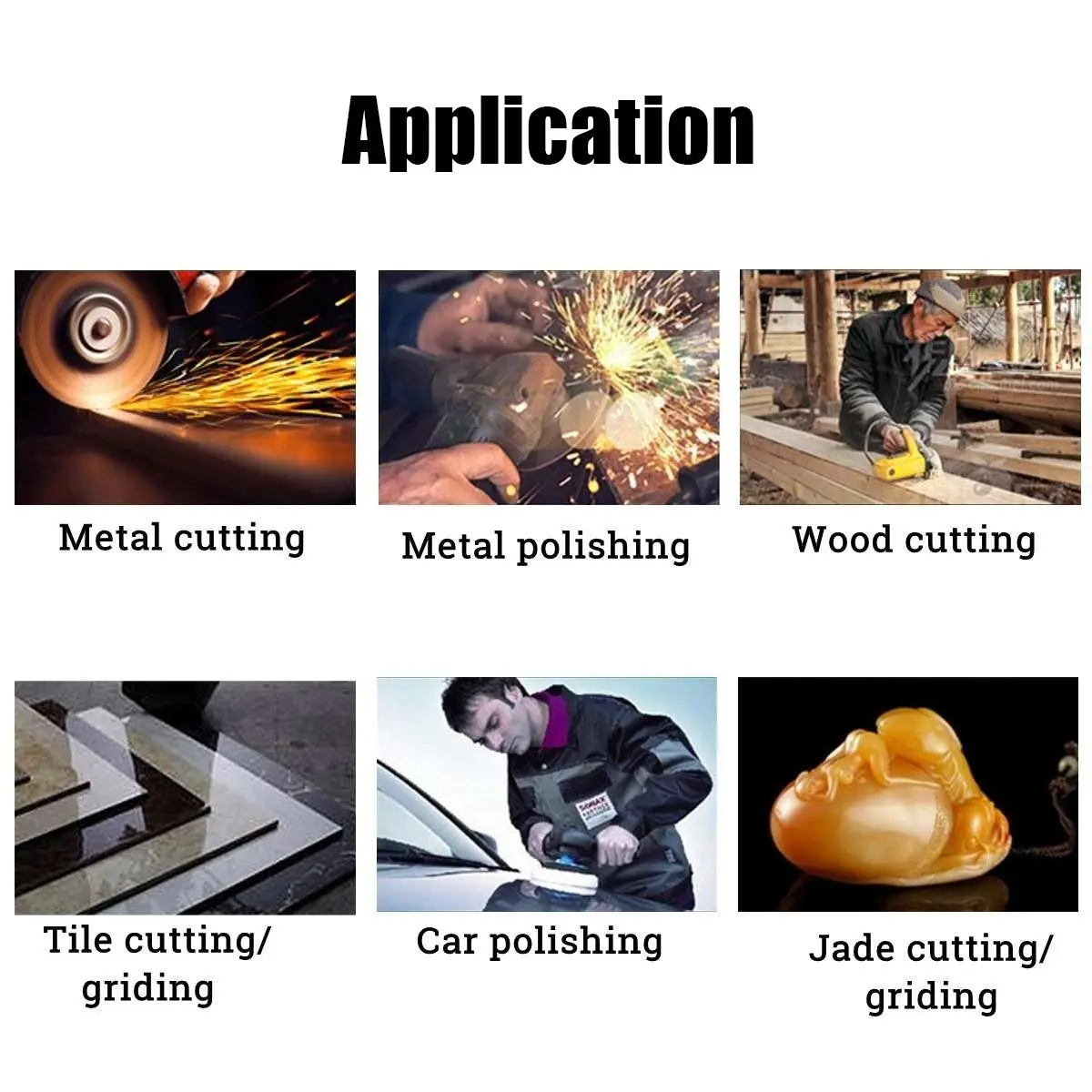 

Electric Wireless Brushless Angle Grinder 1000W 100mm Rechargeable for Cutting Grinding Metal Wood Stone For Makita 18V Battery