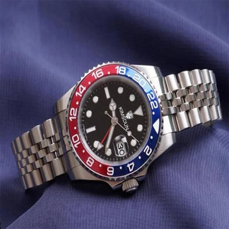 

Fashion GMT Ceramic Bezel Watches Mens Mechanical SS Automatic 2813 Movement Watch Sports Men luxurys Designers Wristwatches Wri