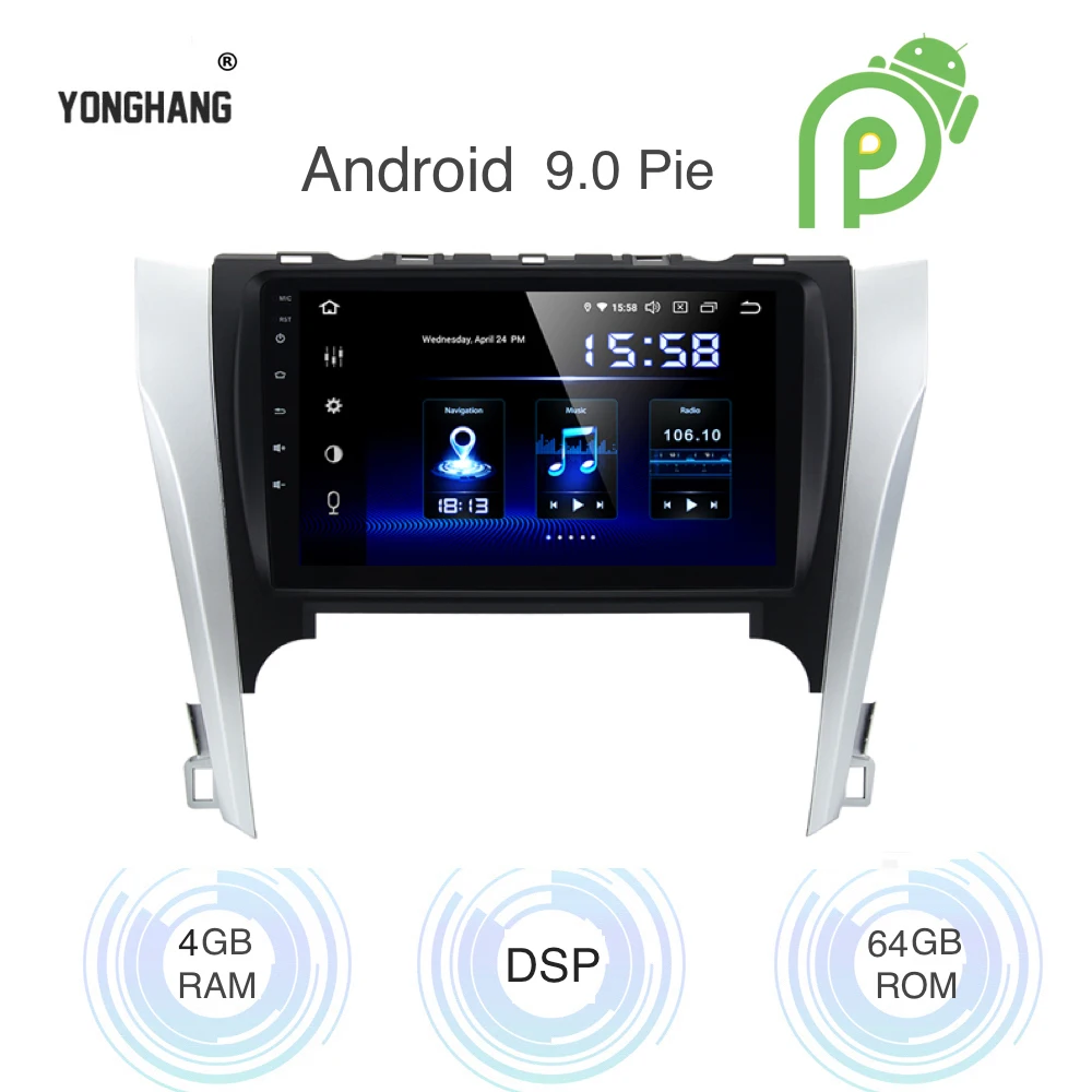 Авторадио Android 9 0 для Toyota Camry V50 gps 2012 2013 2014 автомобильный стерео Мультимедиа