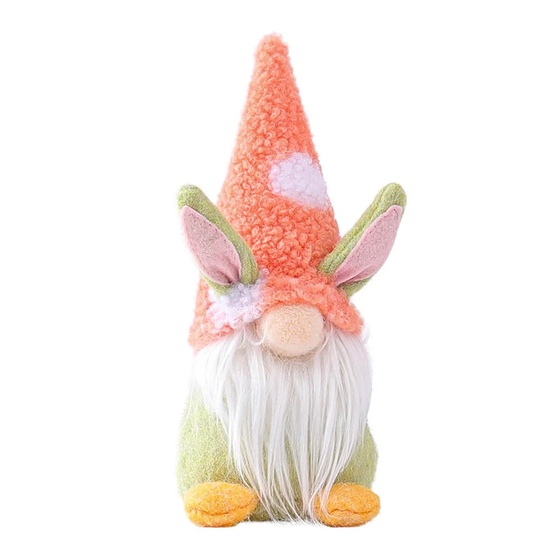 

New Easter's Day Bunny Gnome Decoration Easter Faceless Doll Easter Plush Dwarf Home Party Decorations Kids Toys Standing Post