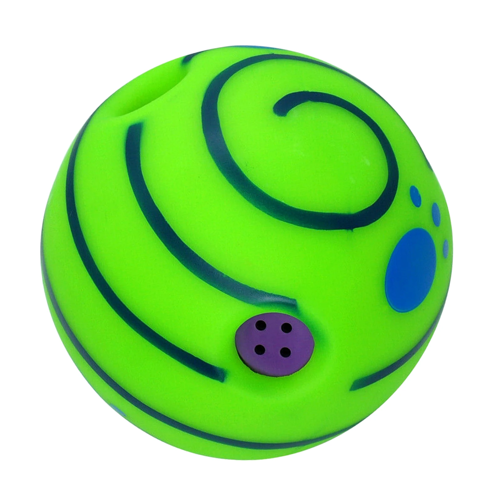 

Pet Ball Play Interactive Dog Toy Fun Sounds When Rolled Or Shaken