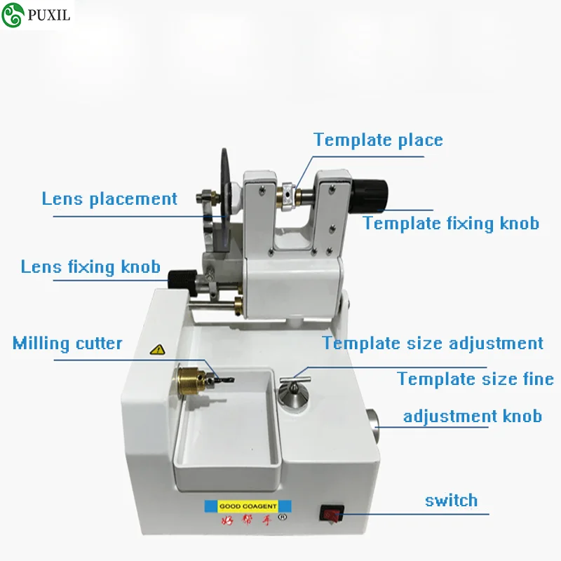 Новинка устройство для быстрой резки оптических линз фрезерный станок и плавной