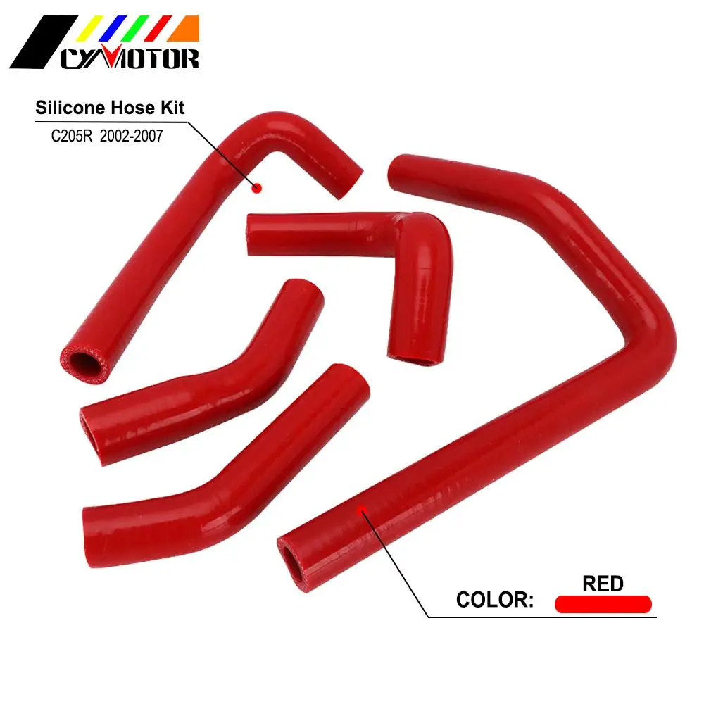 

Motorcycle Silicone Radiator Coolant Hose Water Pipe For Honda CR250R CR 250R 250 R 2002 2003 2004 2005 2006 2007