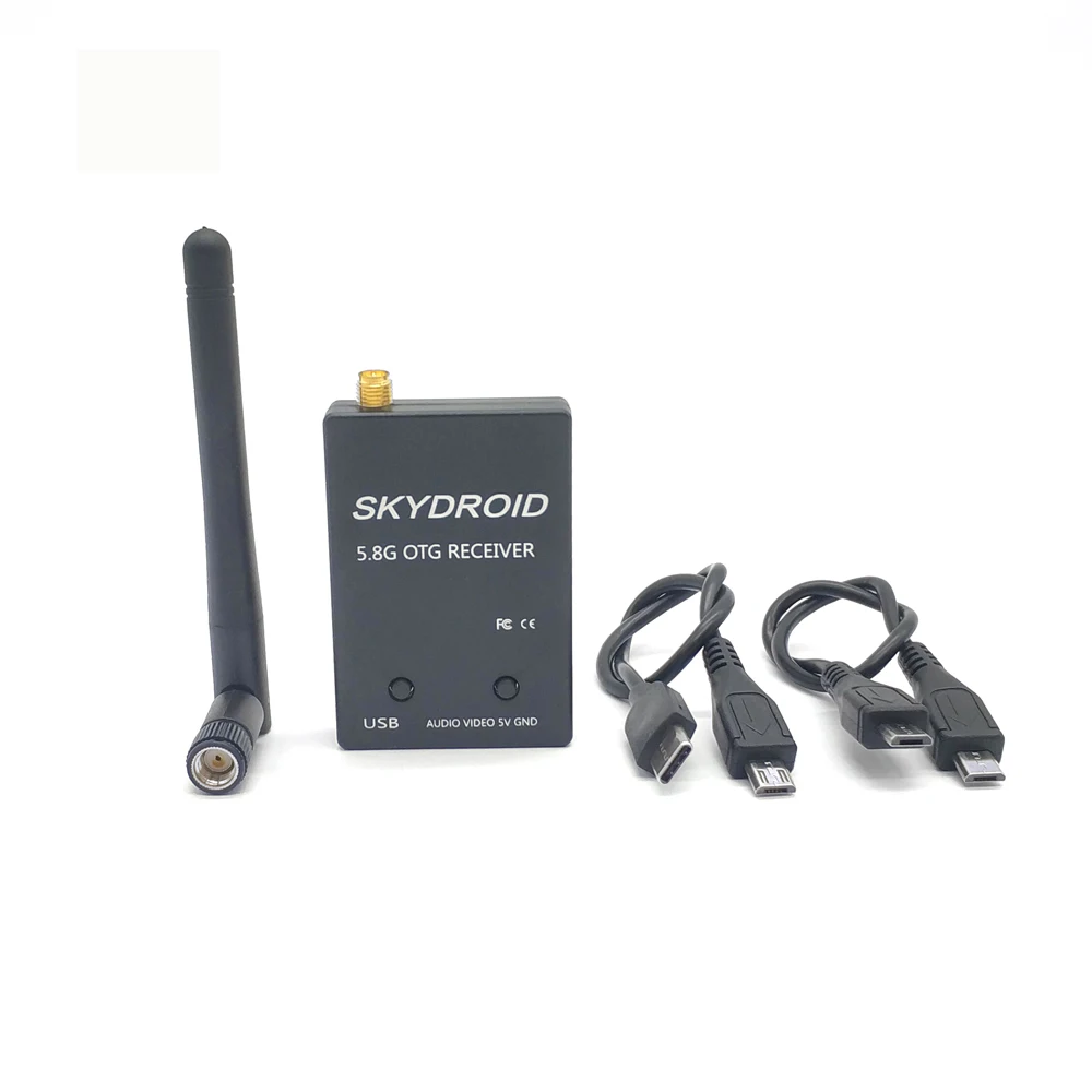 Простой в использовании 5,8G FPV приемник UVC видео нисходящий OTG VR Android телефон+ видео 200/600 мВт Передатчик TS5823+ CMOS 1000TVL камера