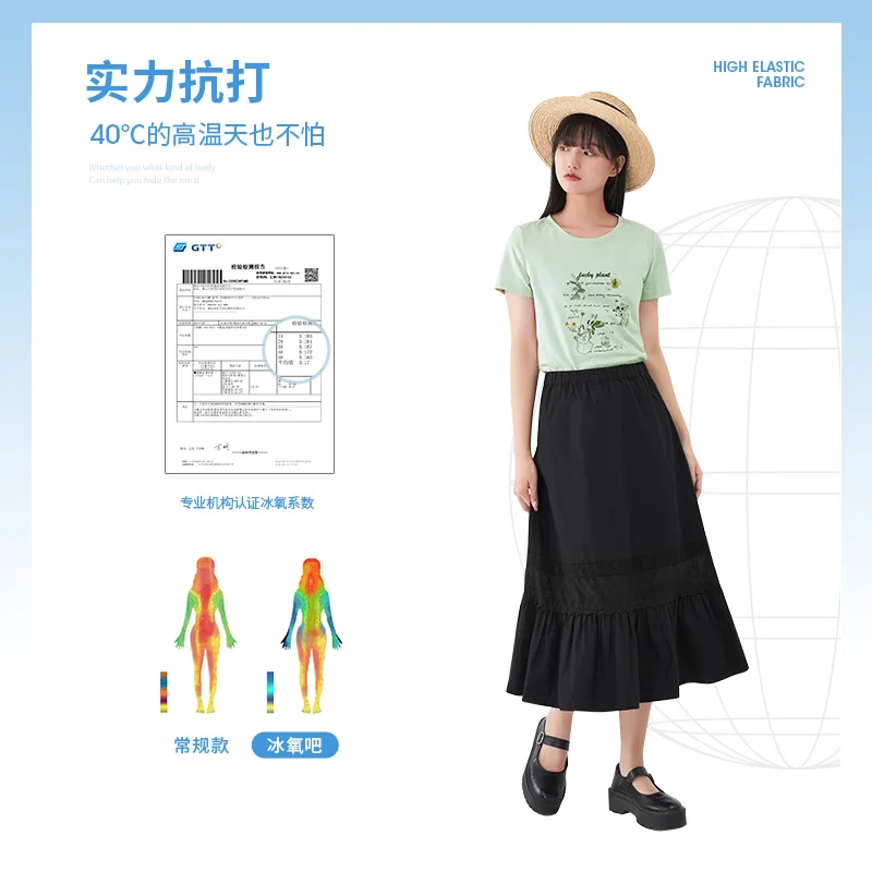 

INMAN Sweet Art Summer Tops Creative Pattern Combination Embroidery Female Women Girl T-Shirt