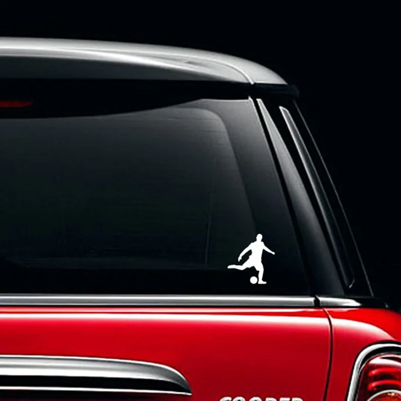 Виниловая наклейка для футбола спортсмена футболиста автомобиля трафарет
