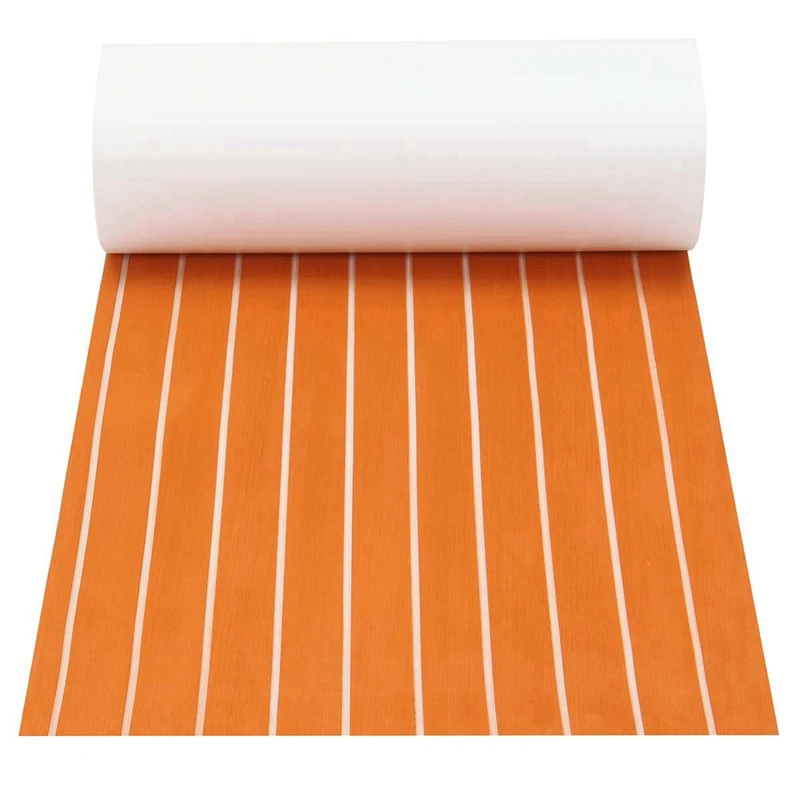 

78 x 23 inch EVA Foam Teak Sheet, EVA Foam Boat Decking Marine Flooring Teak Mat Carpet Yacht Sheet for Luxury Yachts