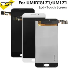 For Umidigi Z1 / UMI Z LCD Display+Touch Screen 100% Tested LCD Digitizer Glass Panel Replacement lcd sensor umidigi z pro