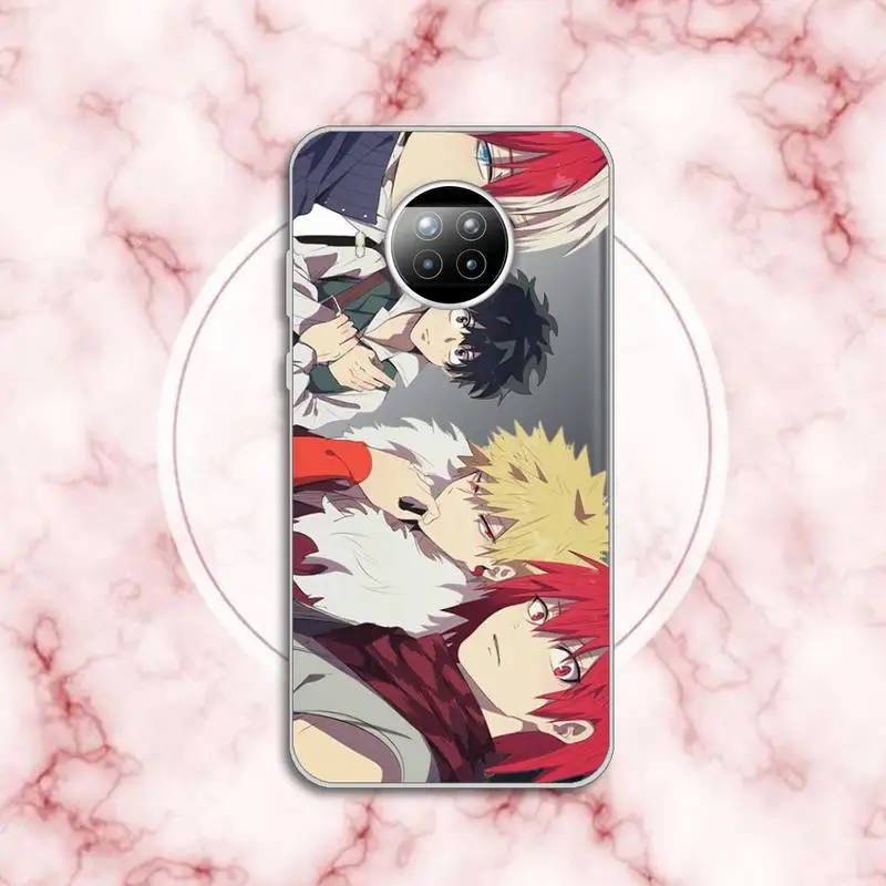 

Anime My Hero Academia Phone Case Transparent for xiaomi redmi note 8 9 9s 11 10t lite pro