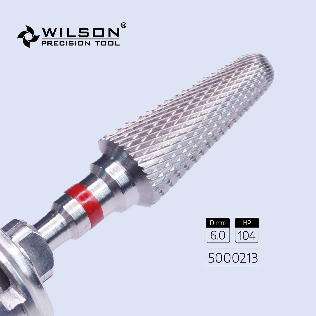WilsonDental Burs 5000213-ISO 201 140 060 Tungsten Carbide Dental Burs for trimming Metal/Acrylic
