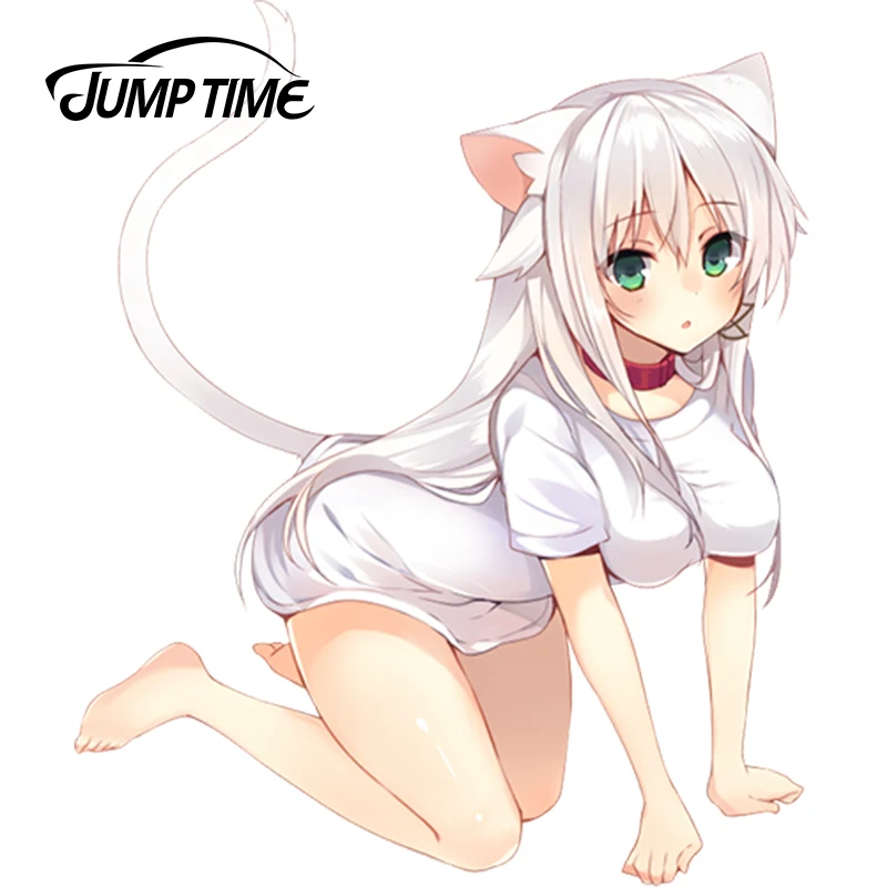 Автомобильные наклейки JumpTime для привлекательной девушки 13 см х 10 8 Мисима курон