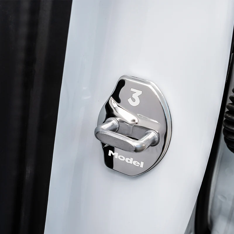 

Car door lock protection cover For Tesla Model 3 Anti-rust Protective shell Interior Accessories