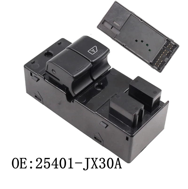 

Front Left Power Window Lifter Switch 25401-JX30A 25401JX30A Fit For Nissan NV200 HR16DE 1.6L L4 2009-2015 Car Accessories