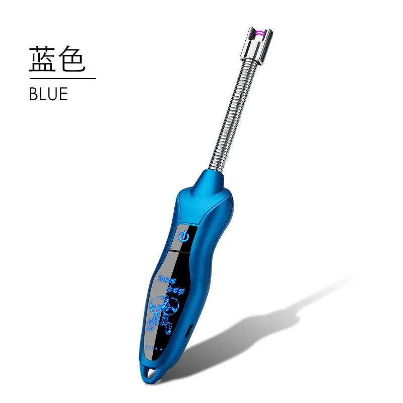 Electronic Usb Charging Arc Lighter Plasma Eletronic Pulse Lighters Candles and Fireworks for BBQ Kitchen Lighter Pipe Smoke - Цвет: 13