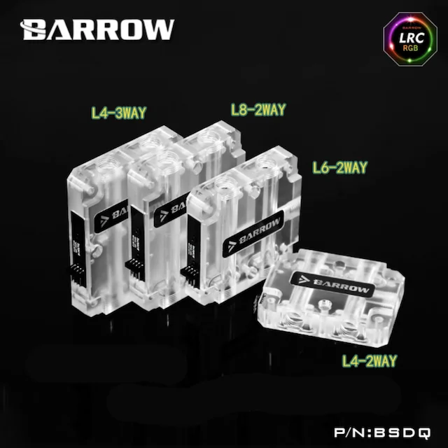 Barrow BSDQ2 / BSDQ3 SLI CF мосты водяной блок для графической карты Cross Fire LRC1.0 12 В 4