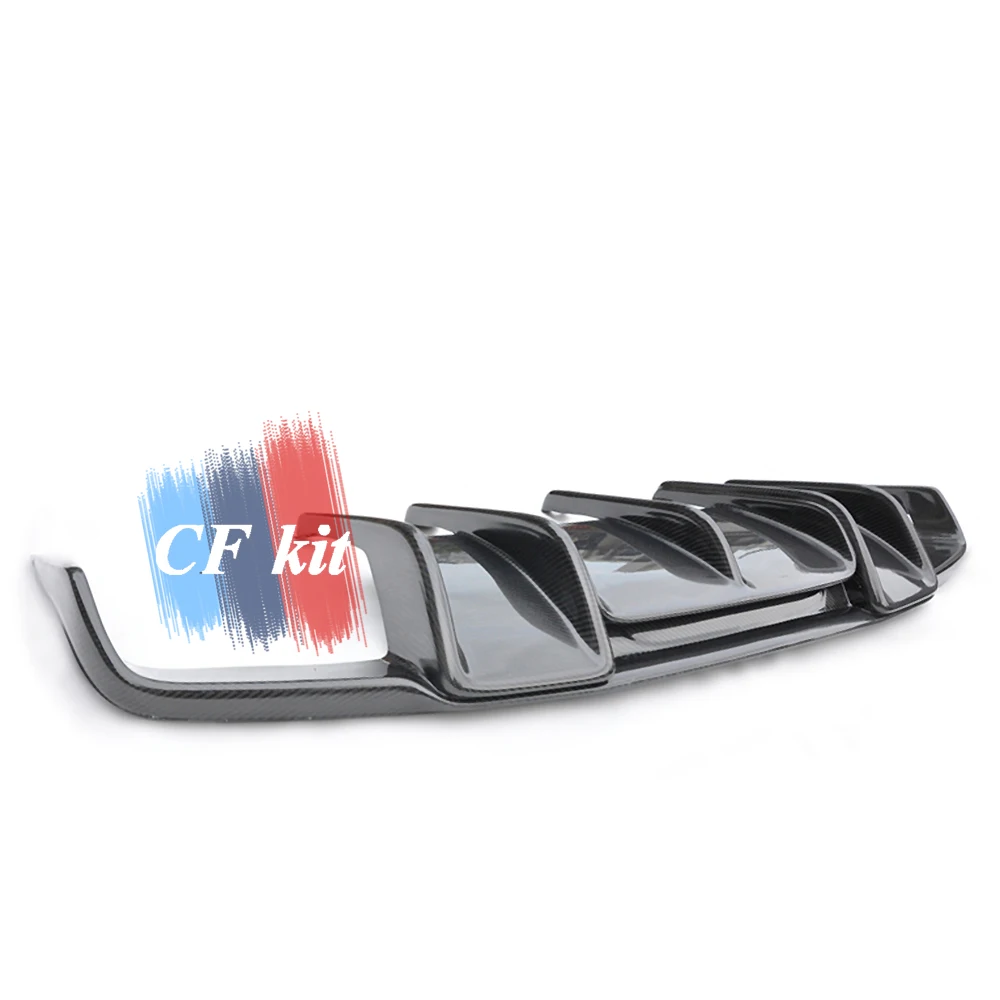 Комплект заднего бампера CF настоящее углеродное волокно/Стекловолокно для Mercedes