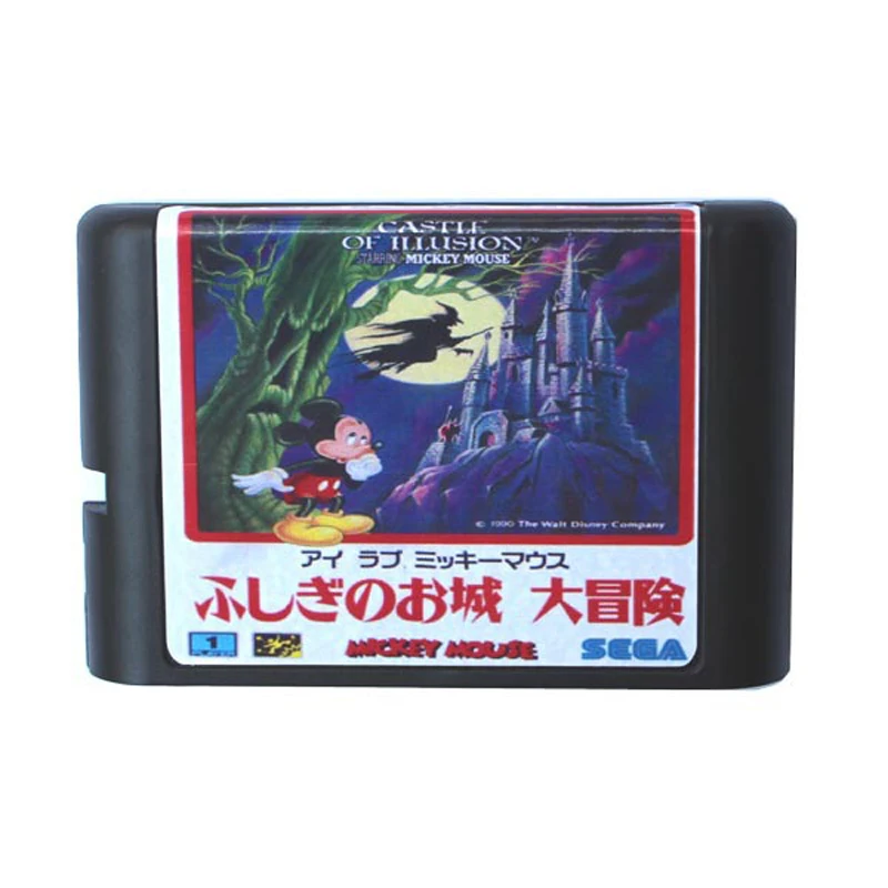 Sega MD игровая карта замок иллюзии для 16 бит игровой картридж Megadrive Genesis система|sega md