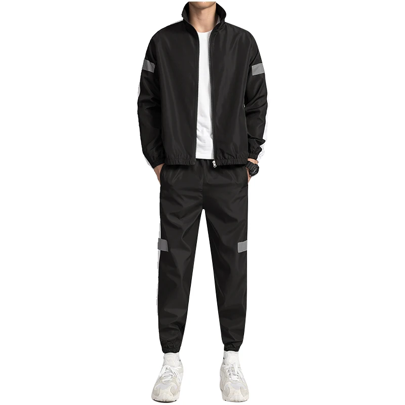 

2021 Brand Autumn Men Pants Sets Clothes Tracksuit Fashion Clothing Trousers Sportswear Sweatpants Tracksuits Male Long Sleeve