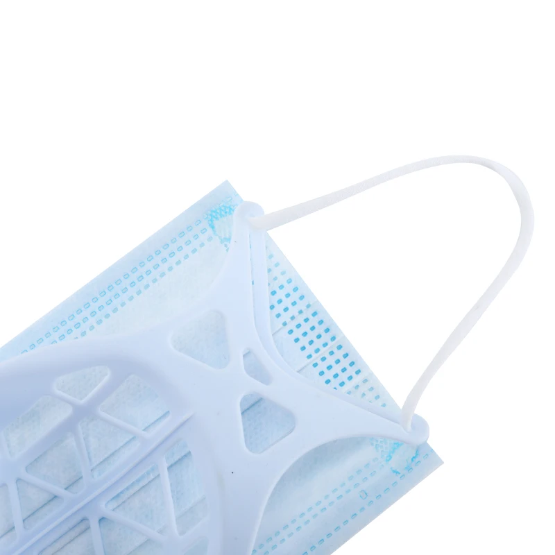 

Dropship 3D Mouth Mask Support Breathing Assist Help Mask Inner Cushion Bracket Food Grade Silicone Mask Holder Breathable Valve