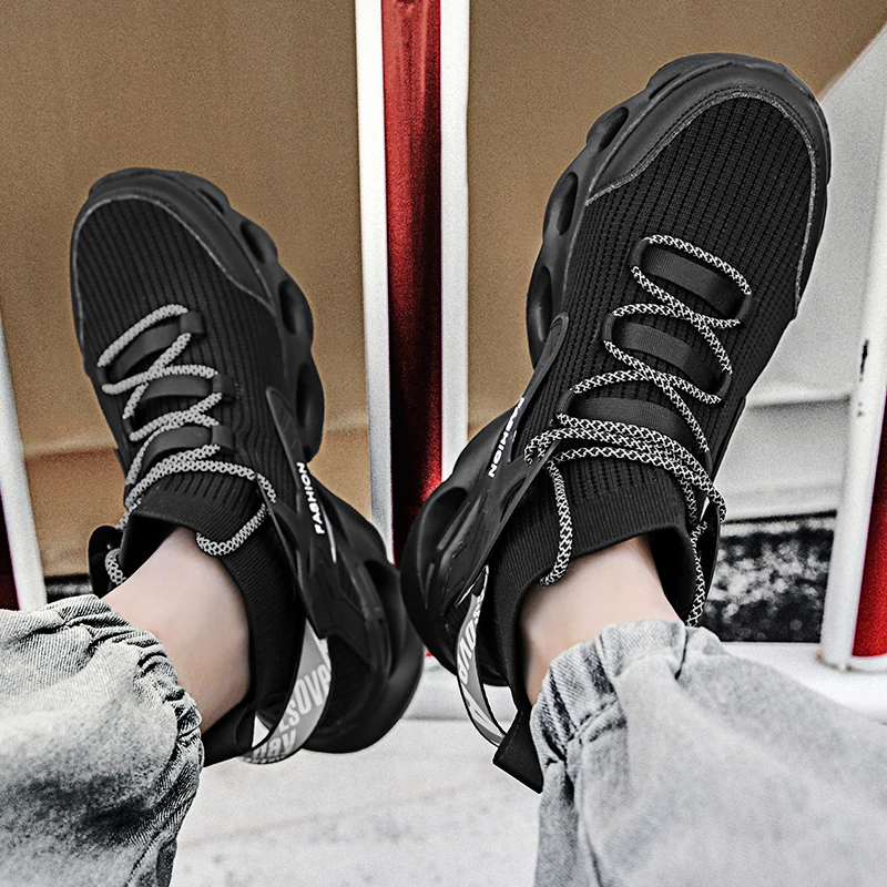 

Eihort Men's Training Running Shoes Life Leisure Series Sneakers Outdoor Breathable Non-slip Wear-resistant Sports Shoes Big 46