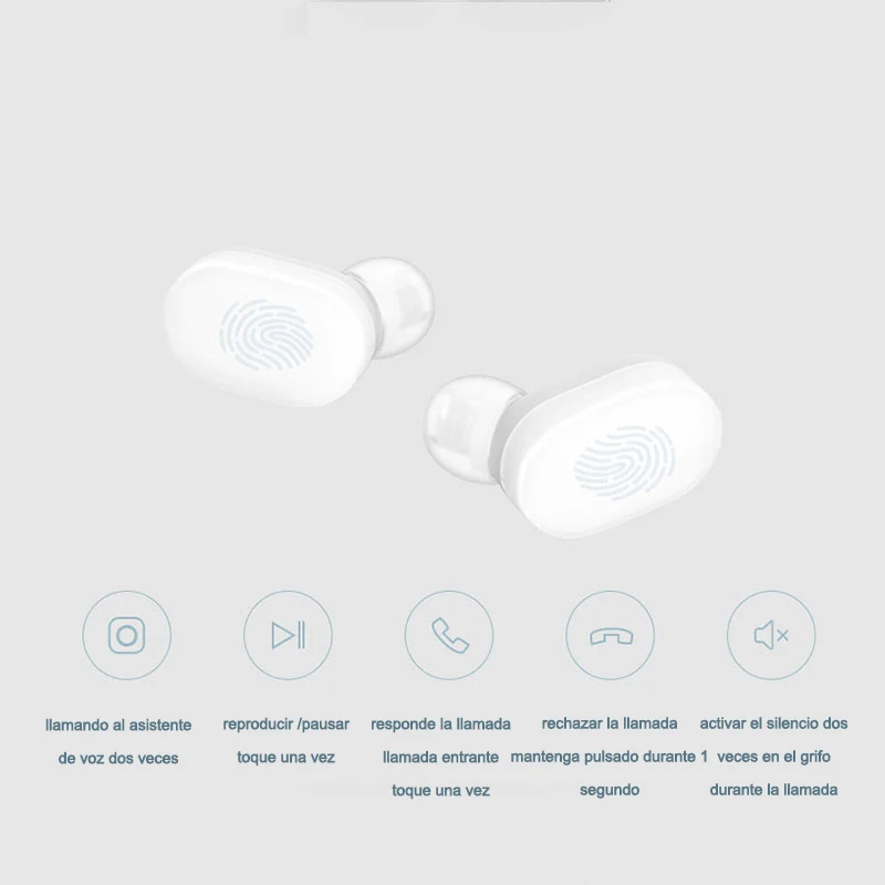 Xiaomi Mijia AirDots TWS Bluetooth наушники стерео бас Молодежная версия BT 5 0 беспроводная