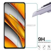 screen glass for xiaomi poco f3 front film protector clear tempered glass display guard 9h pocophone poko little f3 phone cover