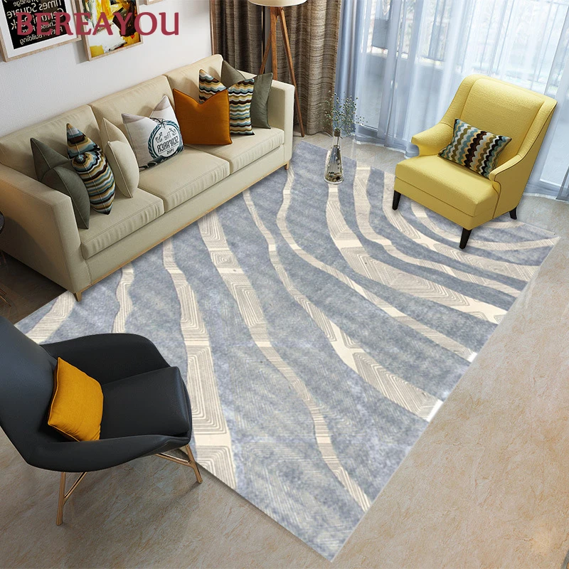 Прямоугольный ковер Геометрический стиль нескользящий и ковры для дома гостиной