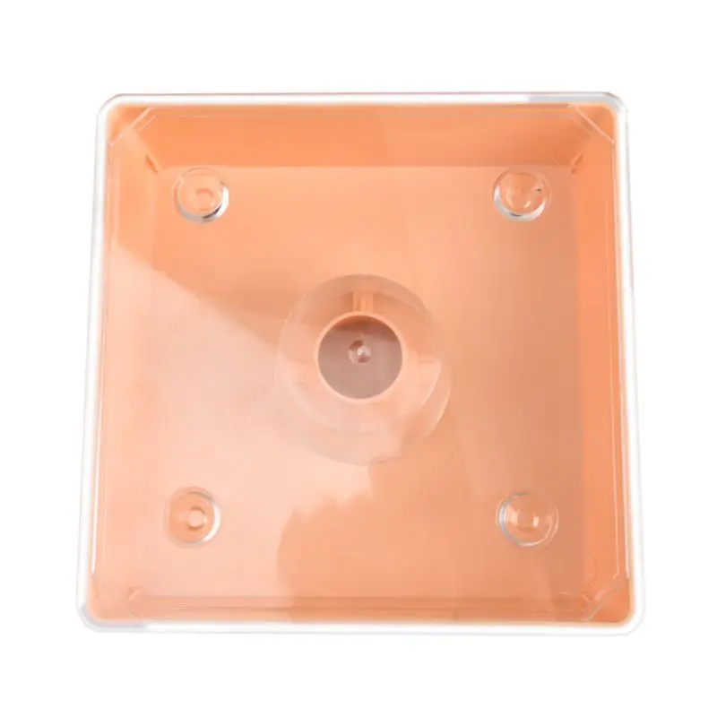 Европейский Стиль квадратный кормушка для пчел Мёд Еда Кормление полива