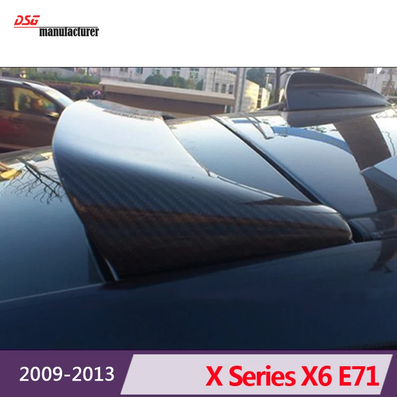 35i 50i 30d 35d 40d 50d углеродного волокна спойлер для BMW X6 2008 2013 E71 аэродинамический