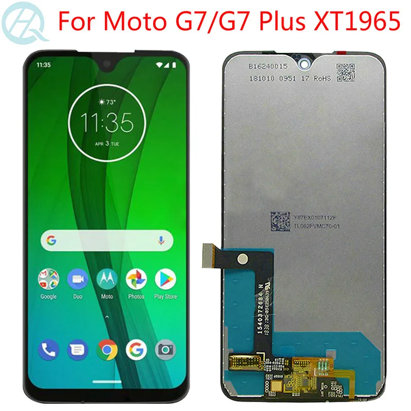 Оригинальный дисплей G7 для Motorola Plus ЖК с рамкой 6 2 дюйма Moto XT1962 сенсорный экран