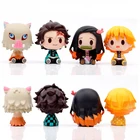 4 шт.набор, экшн-фигурки из аниме Kimetsu No Yaiba