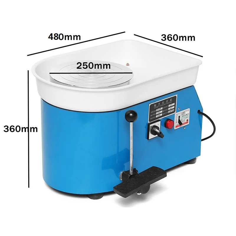 

350W 110/220V Electric Pottery Wheel Ceramic Machine Pottery Forming Machine DIY Clay Tool Ceramic Work Ceramics Clay