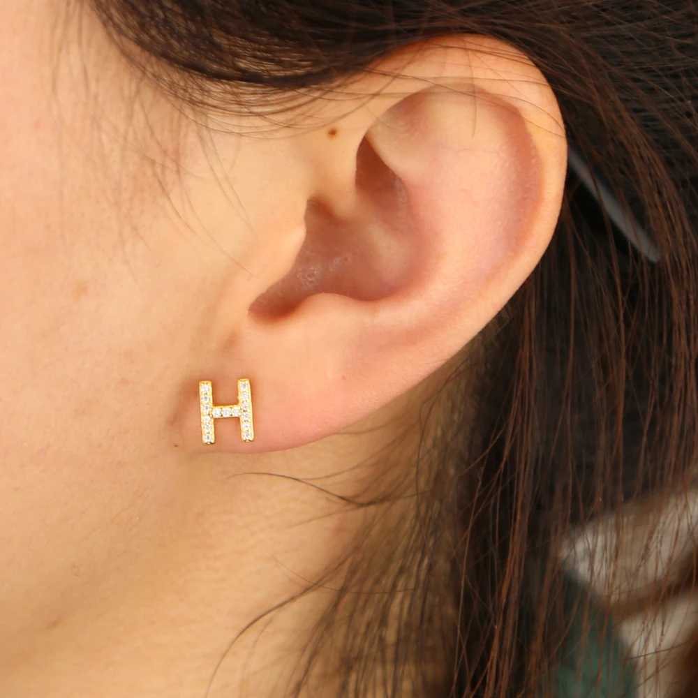 Золотистые серебристые 2 цвета прозрачные cz 26 оригинальные очаровательные