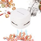 USB зарядка портативный Настольный очиститель мини стол Пыль для ногтей вакуумный всасывающий коллектор для школы класс офис сильная Адсорбция