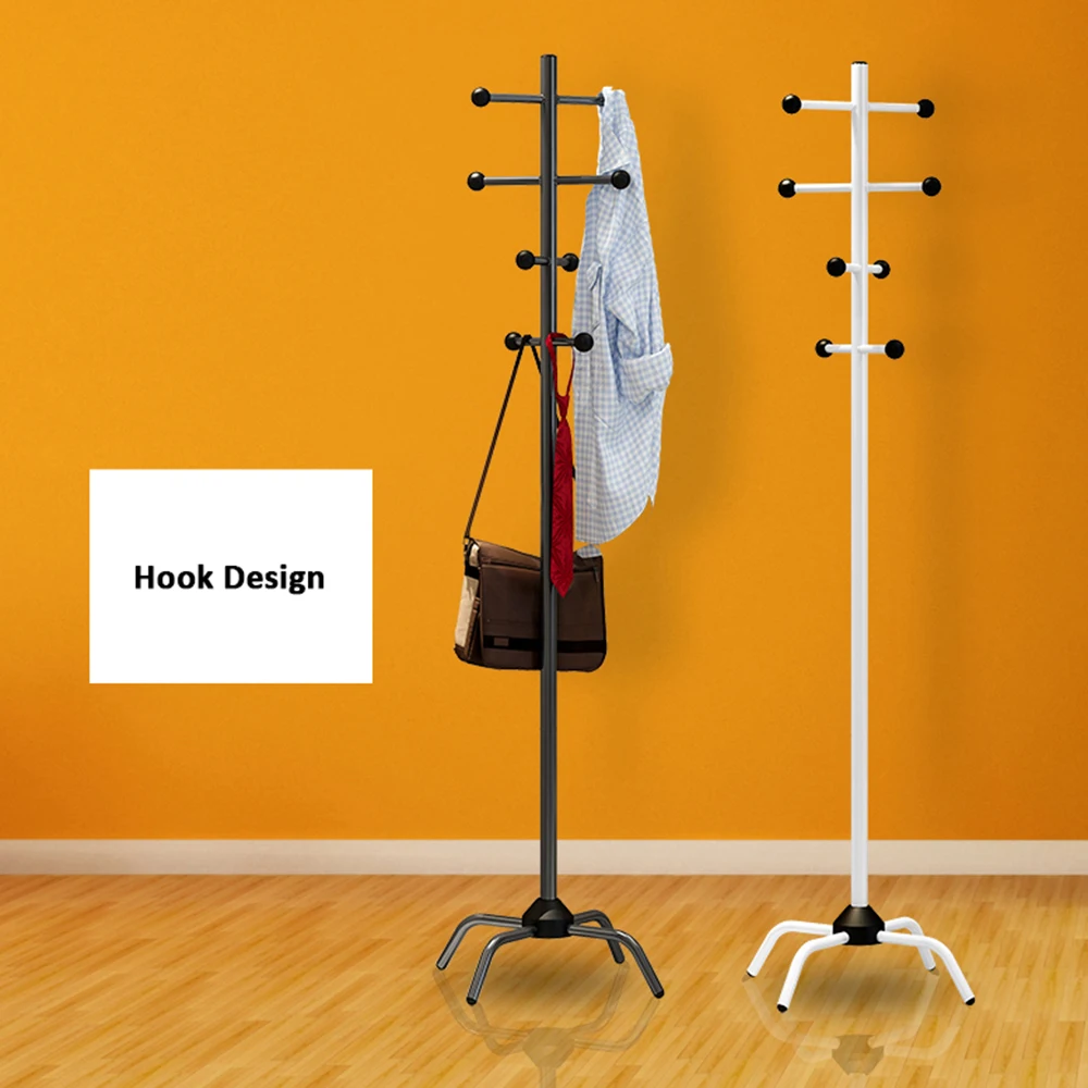 Вешалка для одежды, дерева, шляпы, вешалка, Hallstand, одежда, Hat, дерево, стоящая простая модная стойка для пальто, 8 поворотные крючки, 4 фута