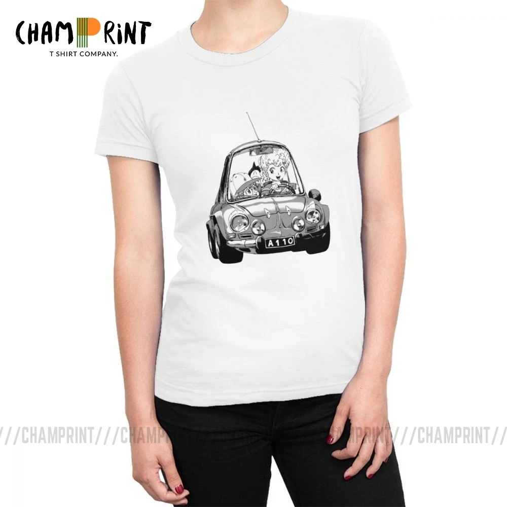 

Dr. Slump T Shirts Women Slump Alpine Chic T-shirt Short Sleeve Tee Shirt Tops 100% Cotton Summer Clothing Female Big Size