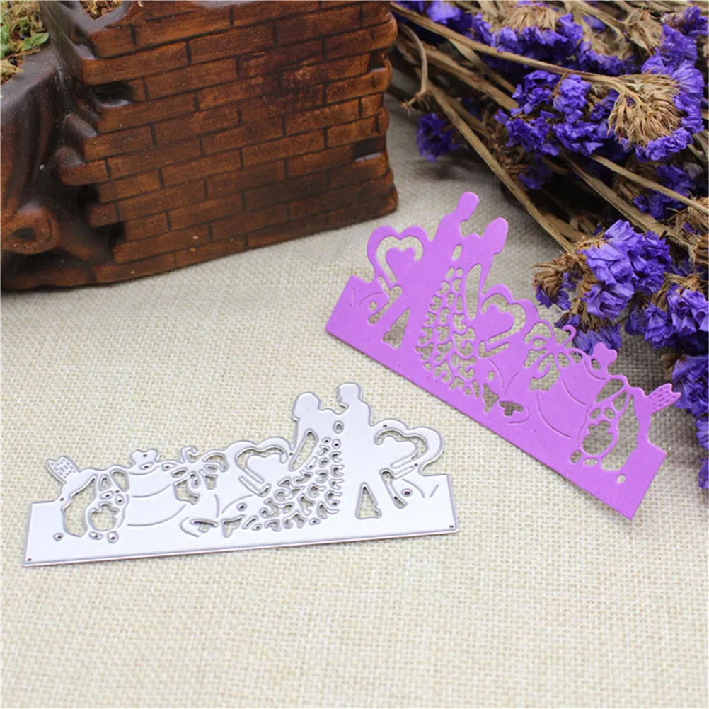 Новинка 1 шт. свадебные пригласительные открытки металлические режущие штампы