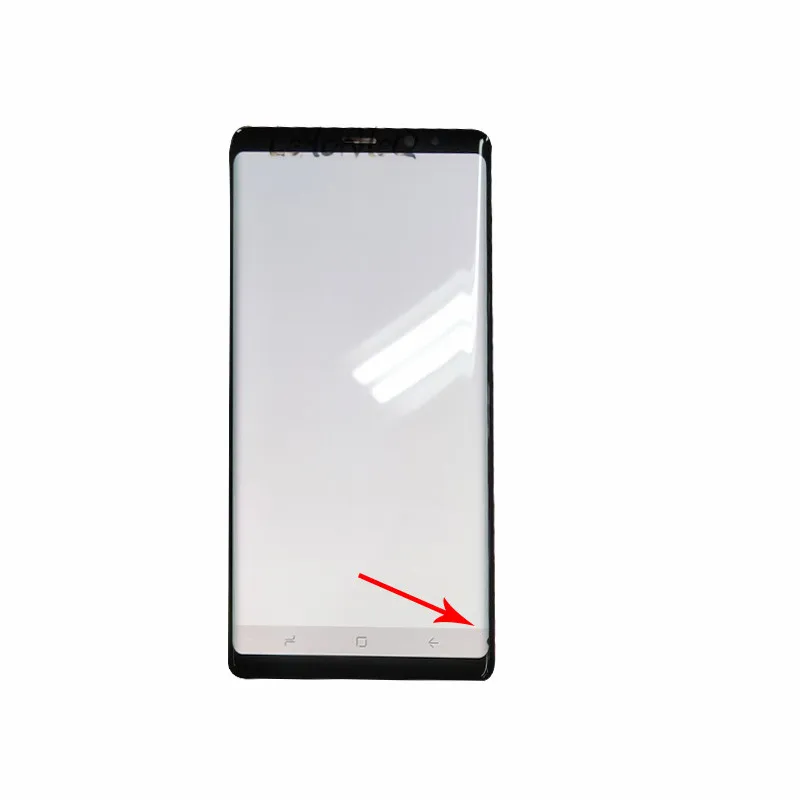 Маленькая Рамка для samsung galaxy note 8 ЖК-дисплей сенсорный экран дигитайзер сборка