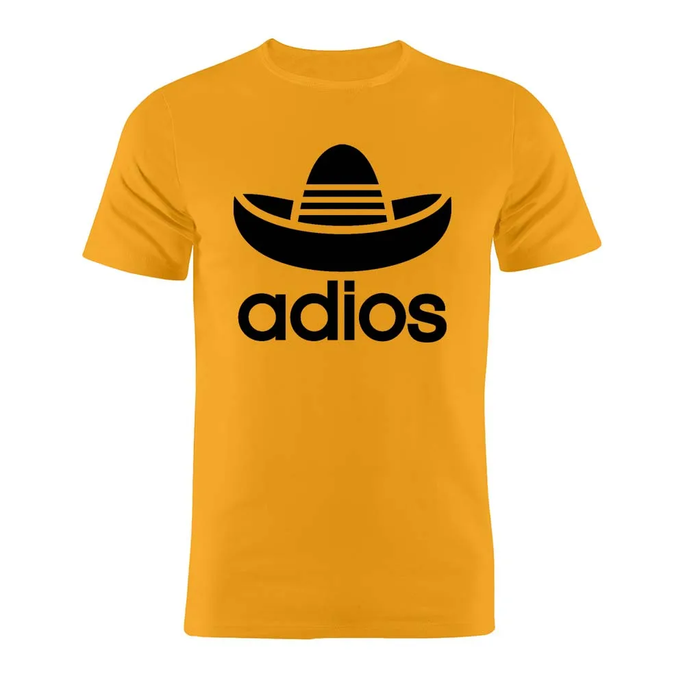 

Summer Men's T-shirt Fun Adios3DT Shirt Black and White Multicolor Printing Oversized Sweat Shirt T-shirt 6XL Top 2021 New