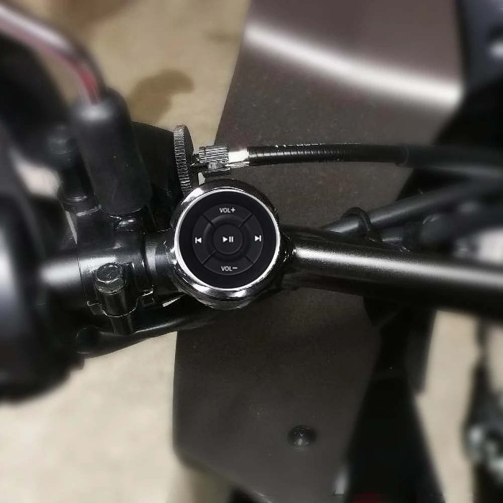 Автомобильный беспроводной Bluetooth медиаплеер на руль дистанционное управление Mp3