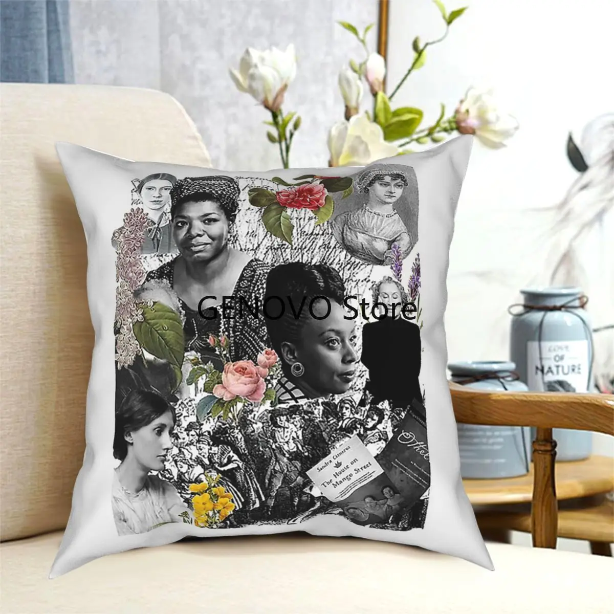 

Teen Wolf Female Writers Square Pillow Case pillows decorative for living room Awesome Cushion Covers