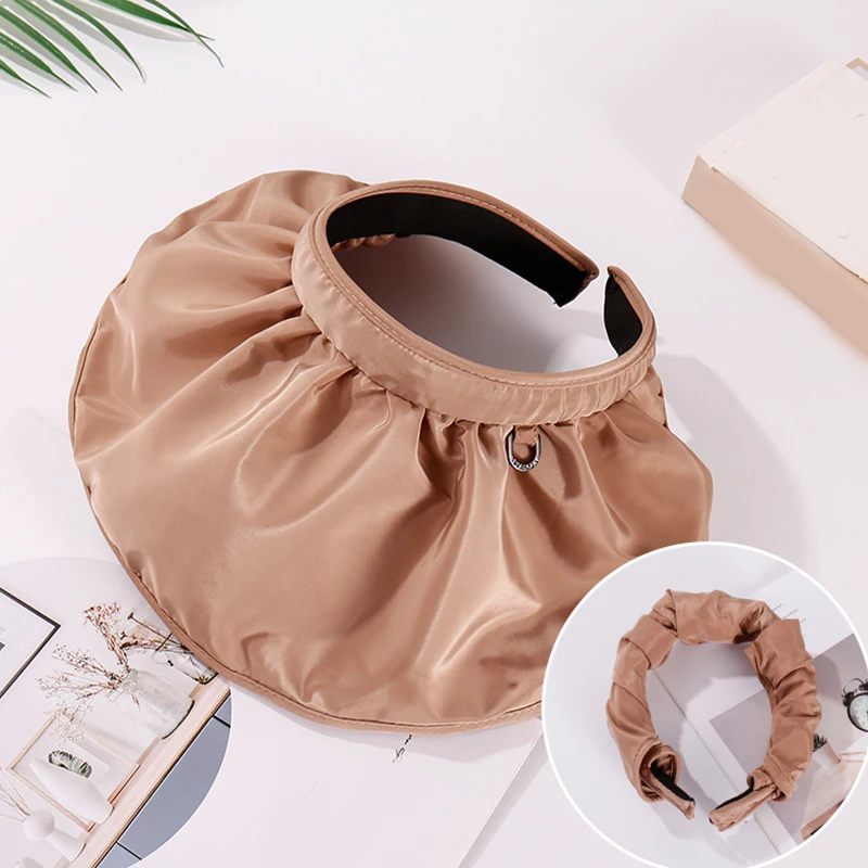 

Summer Hats For Women Empty Top Hat Korean Style Shell Hat Headband Shell Hat All-match Shell Hat Fashionable Versatile Sun Hat
