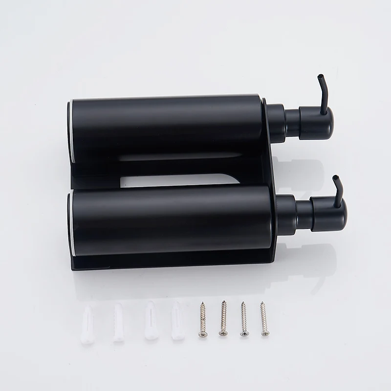 Fapully 304 черный Однорычажный дозатор для мыла из нержавеющей стали гель душа в