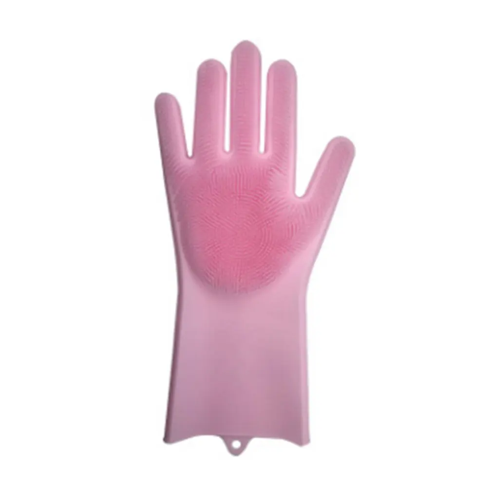 1 шт Волшебные силиконовые перчатки для мытья посуды экологически чистые