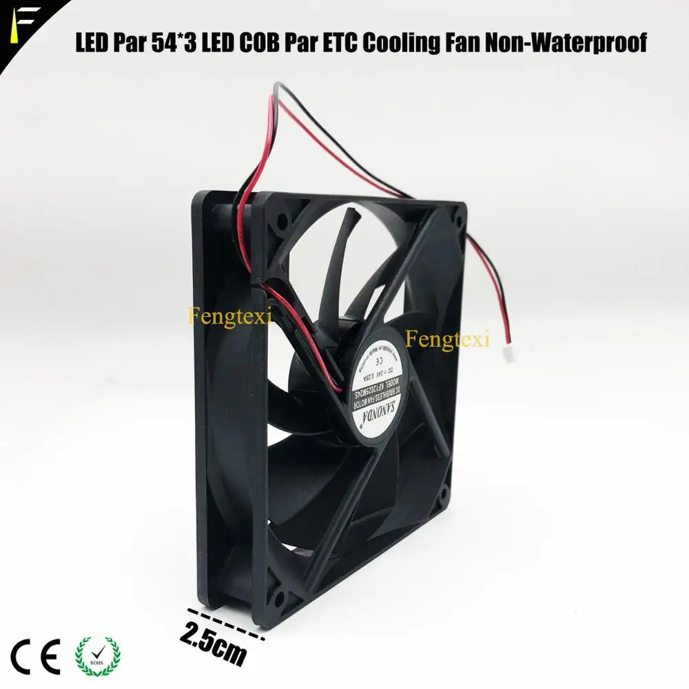 54*3w LED Par Light COB Can Silent Cooling Fan DC12v/24v High Temperature Resistance 36*3w Stage | Освещение